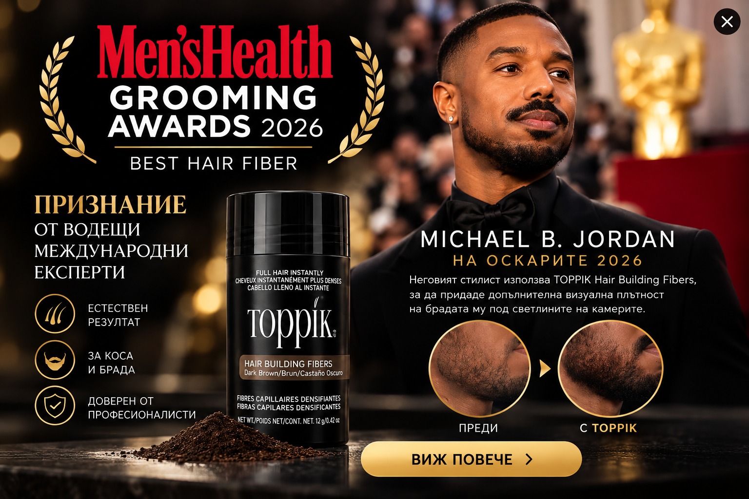 TOPPIK – Men’s Health Grooming Award 2026